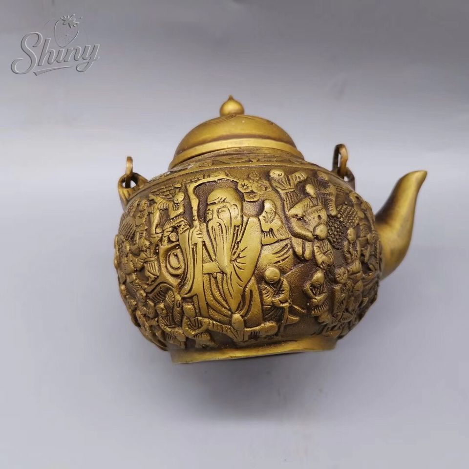 Longevity Health & Wellness Hotel Adults Only - Antique Hundred Children Longevity Teapot Symbolizing