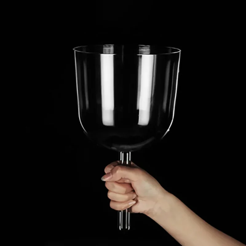 Healing Crystal Set - Crystal Bowl Transparent Tibetan Singing Bowls