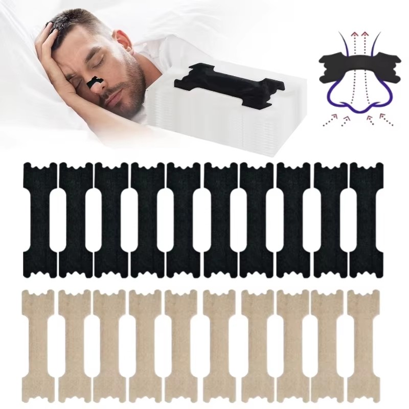 Health & Wellness Studio - 10-100pcs Anti-snoring Strips Easier to Breathe