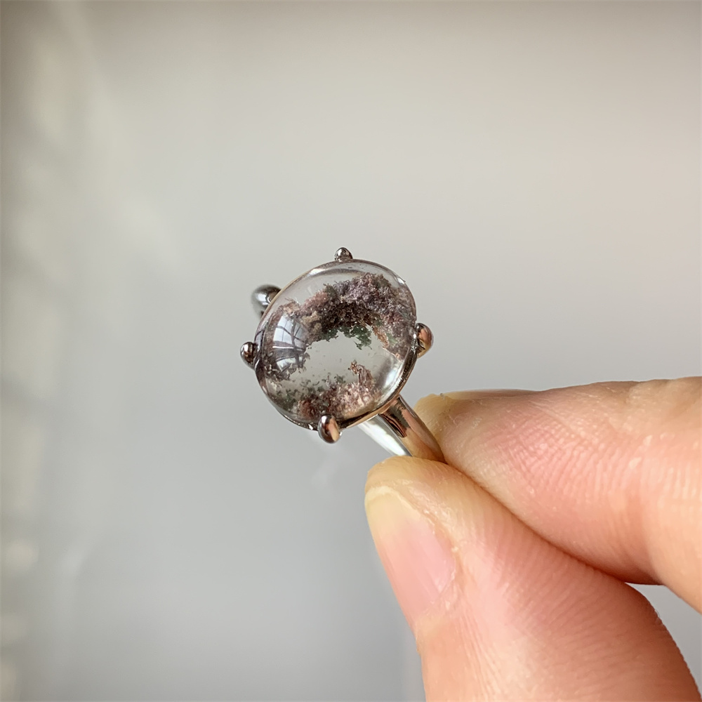 Natural Lodolite Quartz Women  - Healing Crystal Set ulasan dan harga