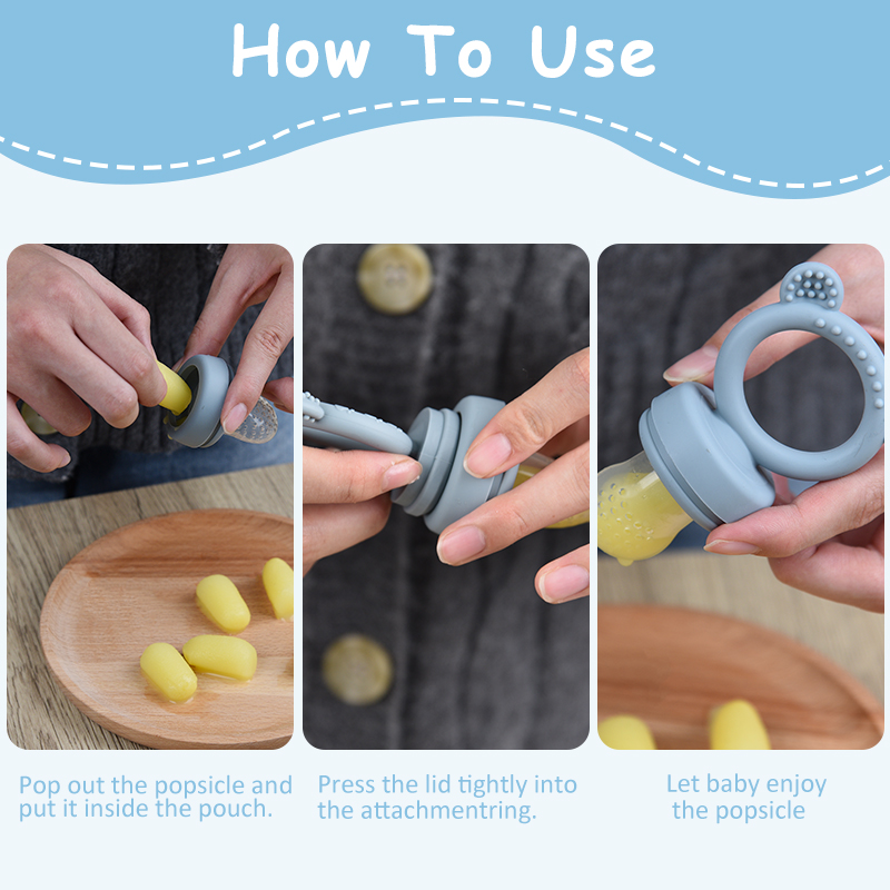 Silicone Bear Shaped Baby Frui - Health Wellness Items ulasan dan harga