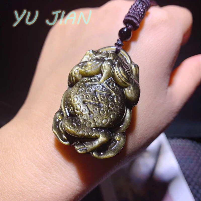 Natural Gold-Obsidian Pendant  - Longevity Health & Wellness Hotel Adults Only ulasan dan harga