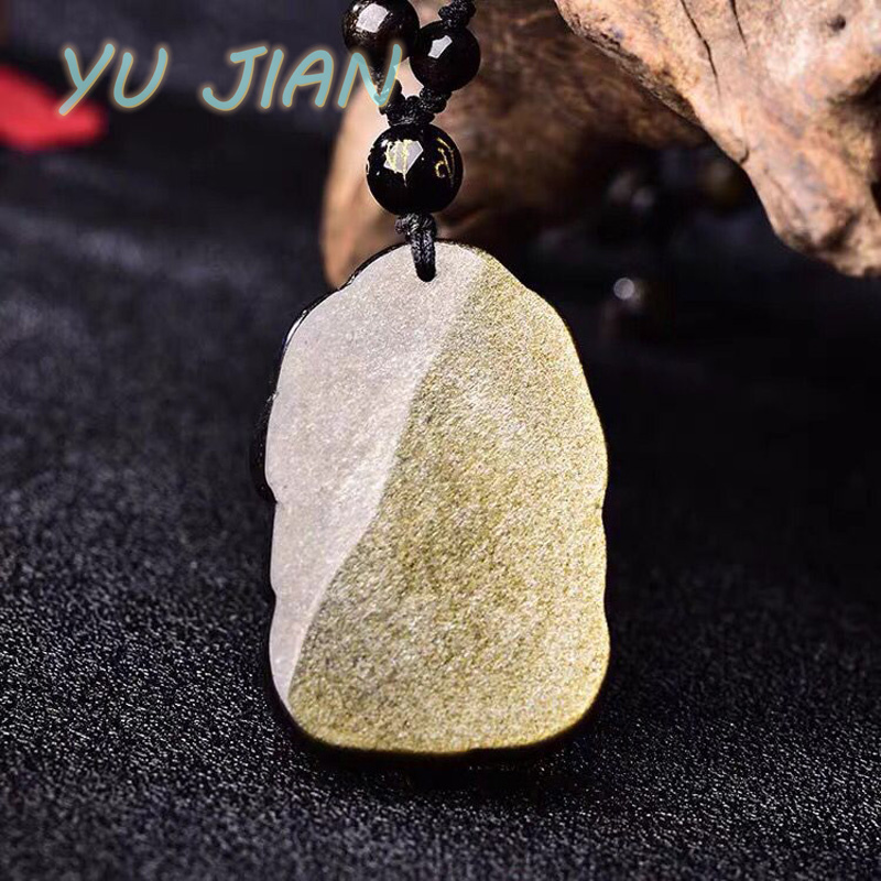 Natural Gold-Obsidian Pendant  - Longevity Health & Wellness Hotel Adults Only ulasan dan harga