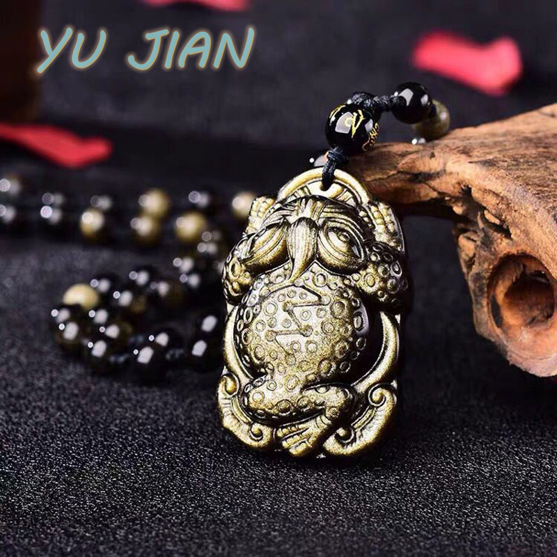 Natural Gold-Obsidian Pendant  - Longevity Health & Wellness Hotel Adults Only ulasan dan harga