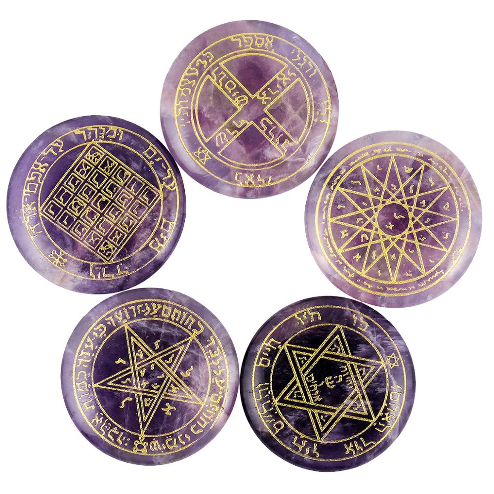 TUMBEELLUWA 1Lot (5Pc) Polishe - Healing Crystal Set ulasan dan harga