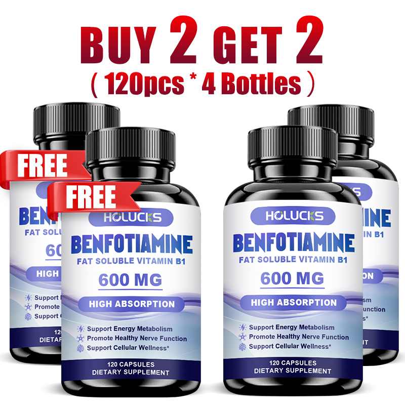 Benfotiamine Capsules, with Fa - Health Wellness Energy ulasan dan harga