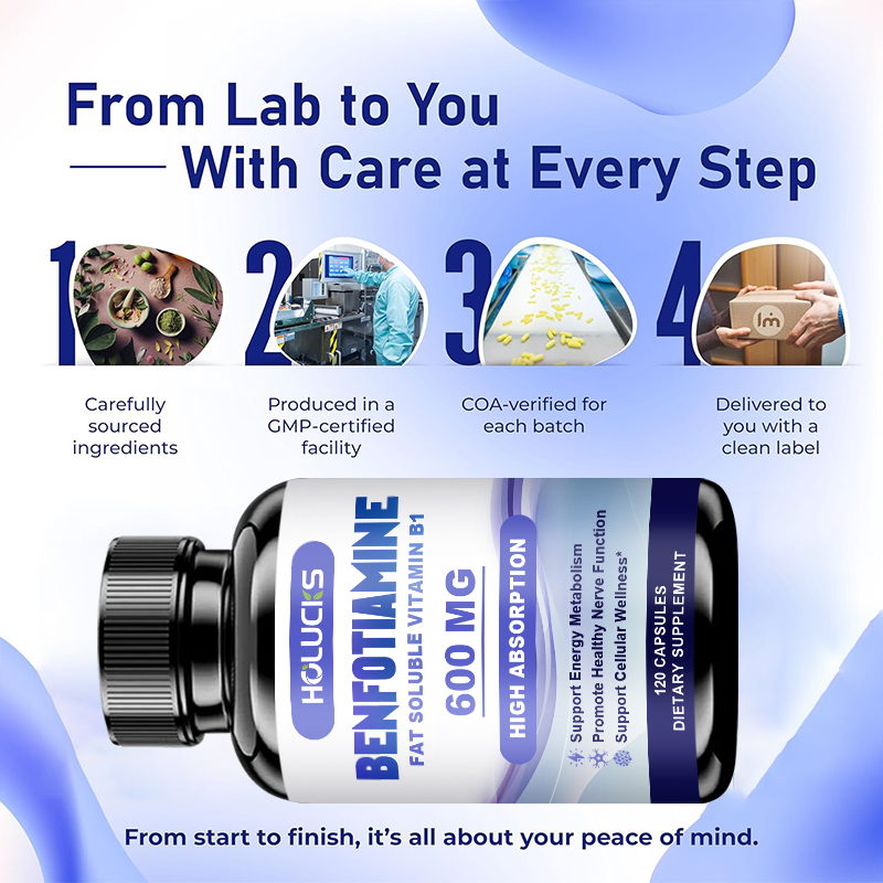 Benfotiamine Capsules, with Fa - Health Wellness Energy ulasan dan harga