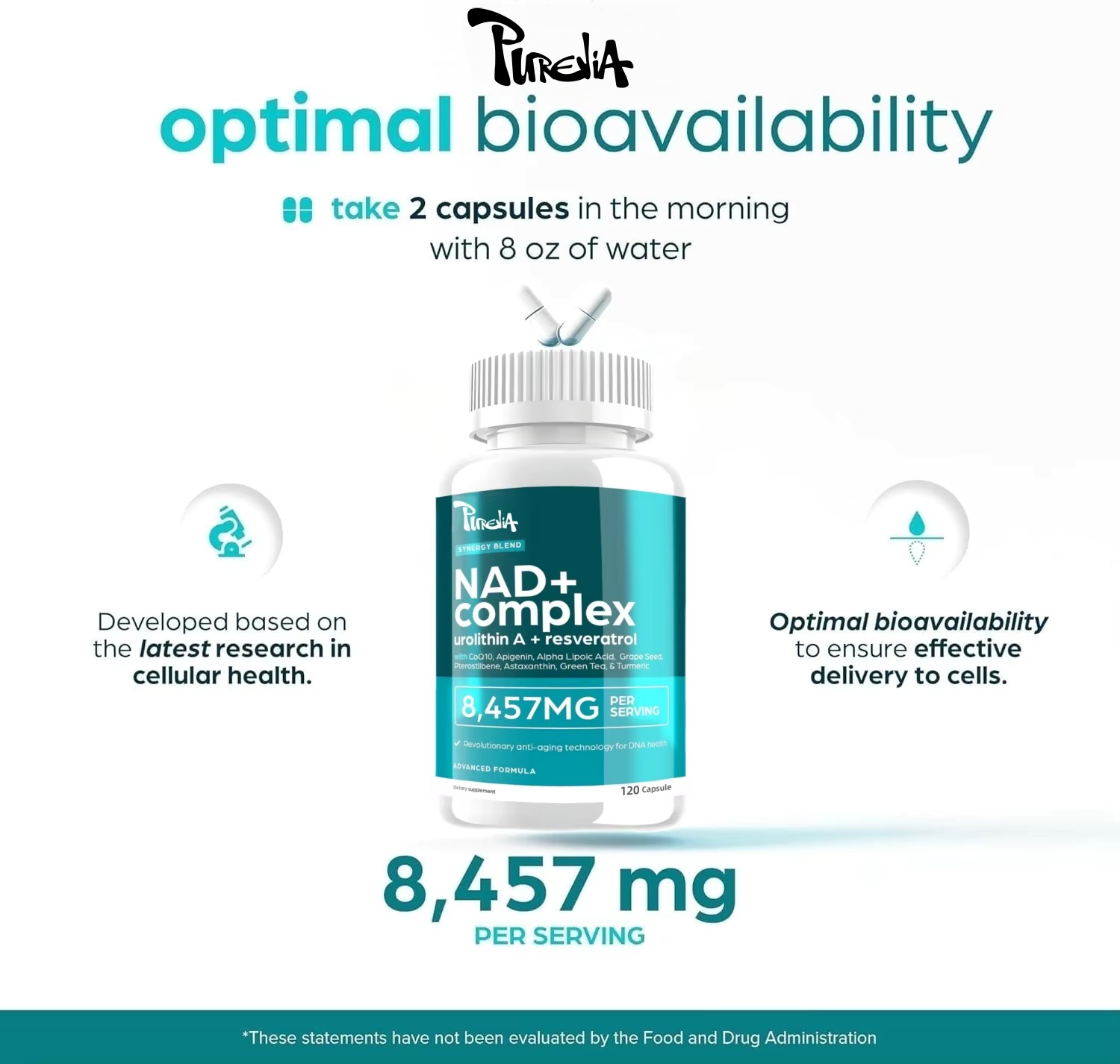 NAD Plus Supplement - Natural  - Health Wellness Energy ulasan dan harga