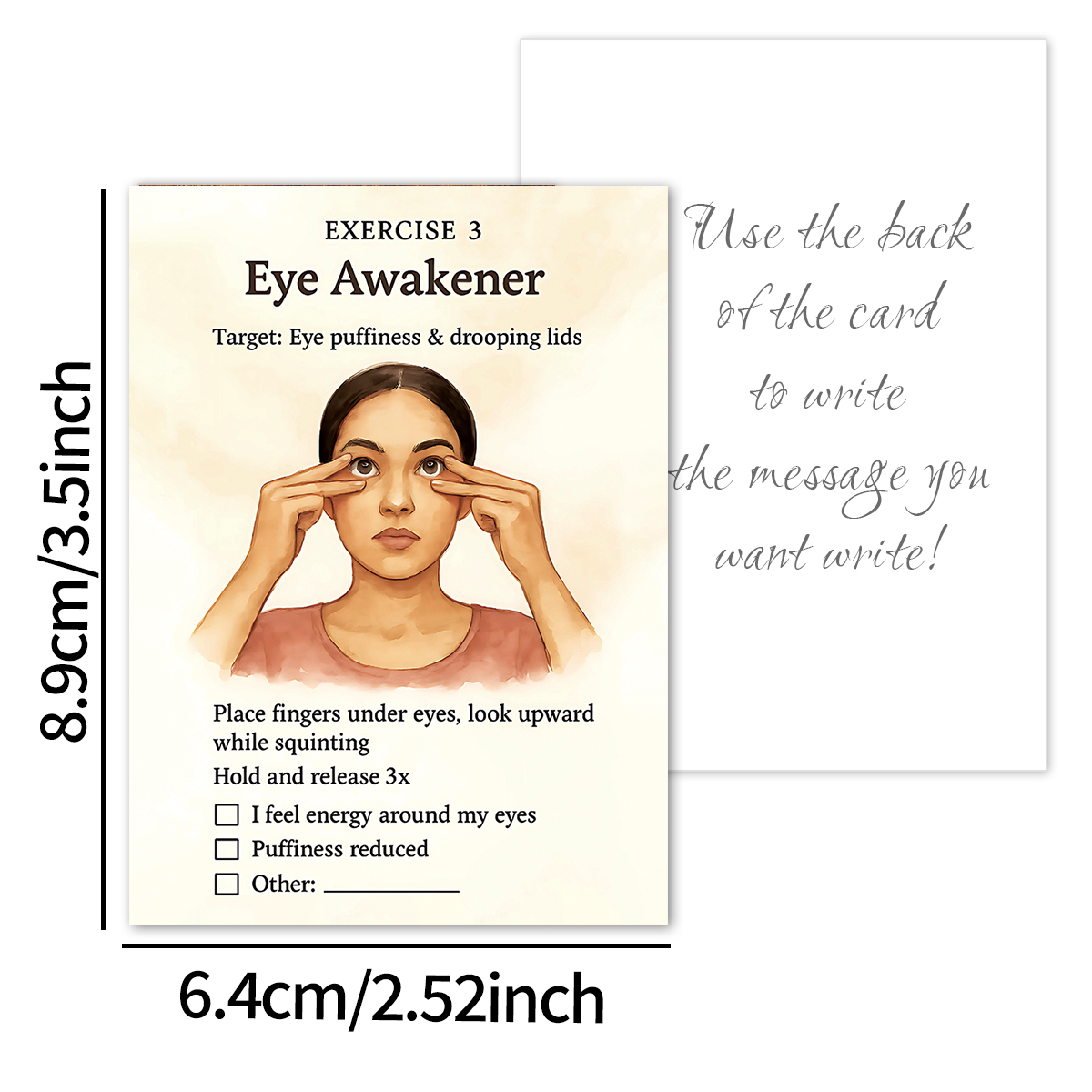 24pcs Radiant Face Yoga Cards, - Health Wellness Office ulasan dan harga