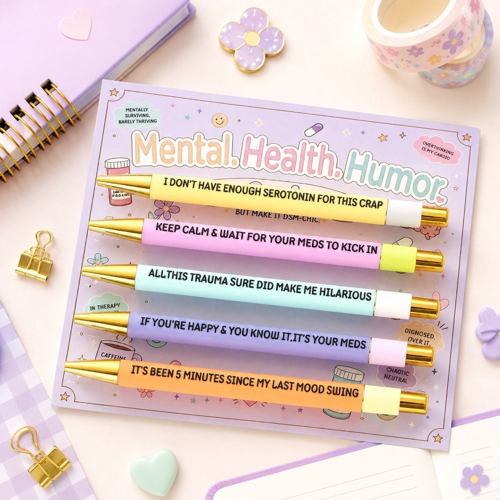 Wellness Funny Ballpoint Pens  - Health Wellness Office ulasan dan harga