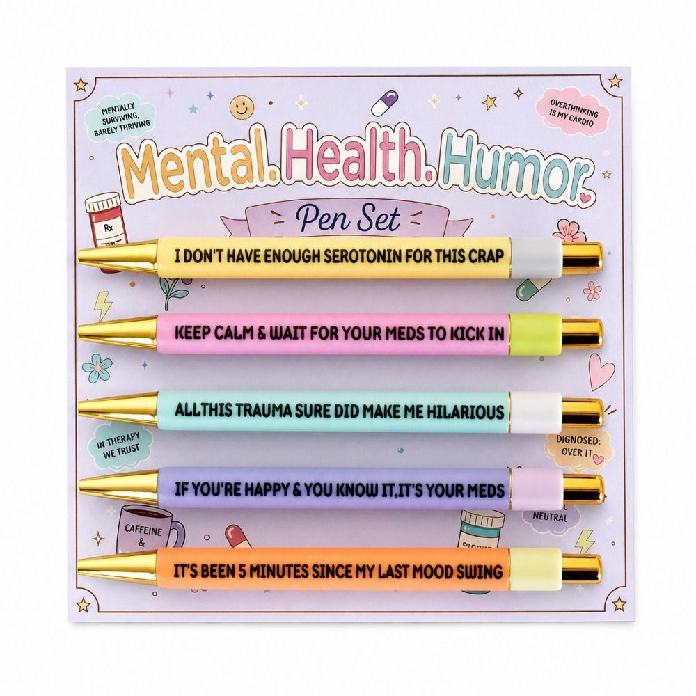Wellness Funny Ballpoint Pens  - Health Wellness Office ulasan dan harga