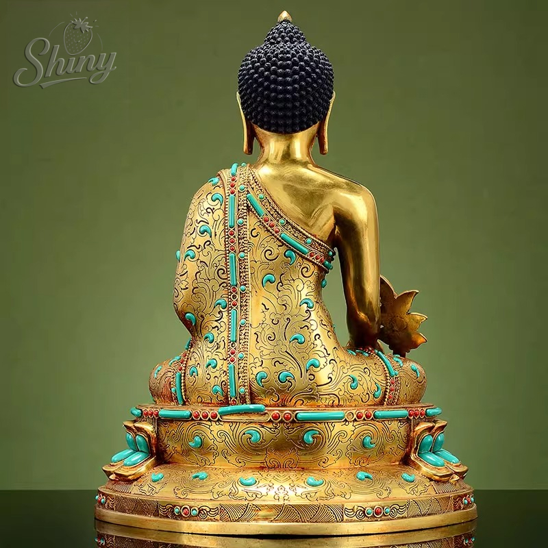 Tibet Buddha Statue Bronze Gil - Longevity Health & Wellness Hotel Adults Only ulasan dan harga
