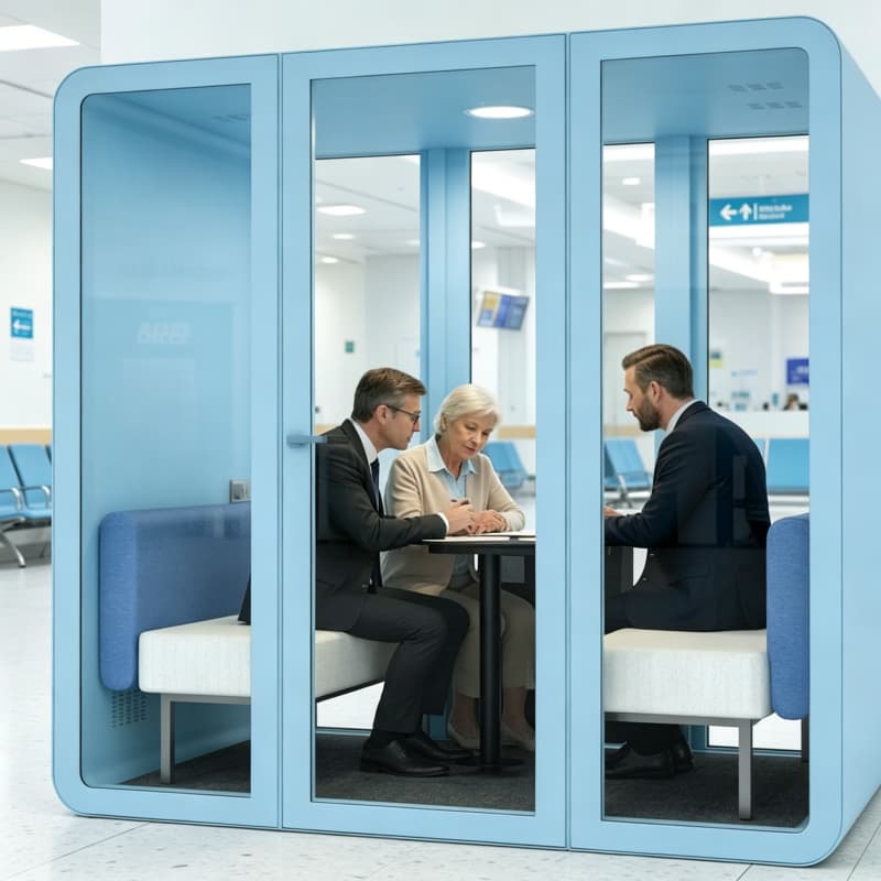 Wellness Pod Acoustic Silent B - Health Wellness Office ulasan dan harga
