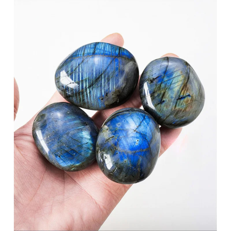 2-Piece Natural Labradorite Pa - Healing Crystal Set ulasan dan harga