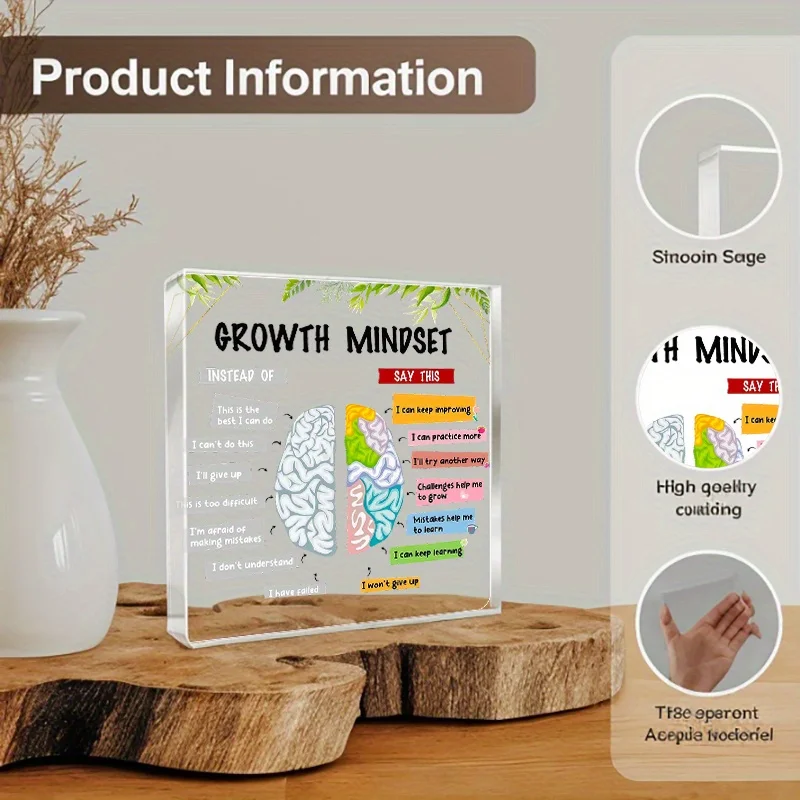 Acrylic Mental Wellness Sign 2 - Health Wellness Office ulasan dan harga