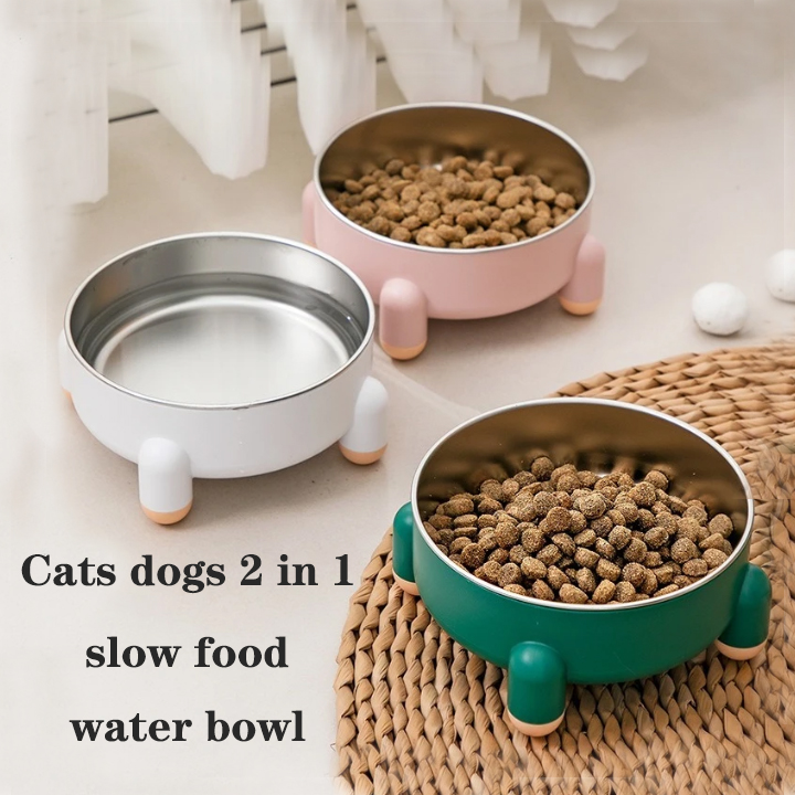 Anti-skid Pet Feeder Bowl Stai - Health Wellness Items ulasan dan harga