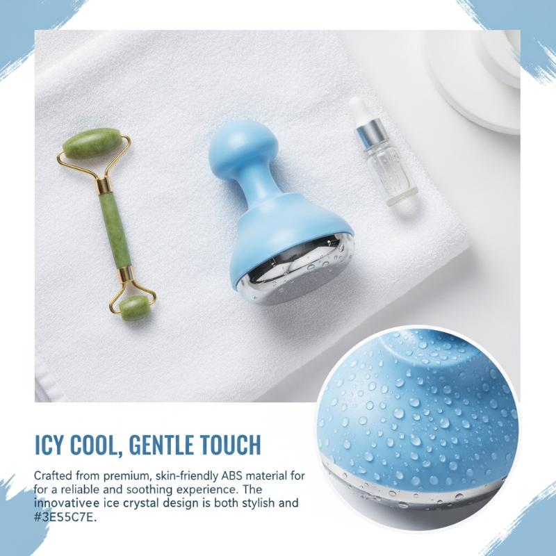 [E] Ice Face Roller Massager C - Ice Roller Face Cold ulasan dan harga