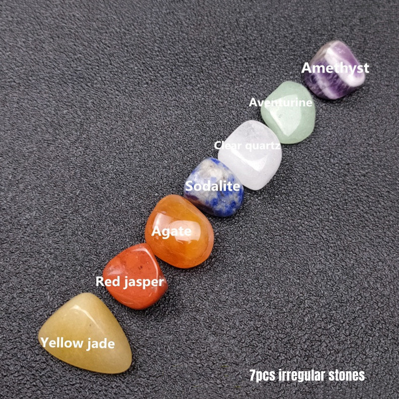 Set Hexagon Rose Quartz Gems 1 - Healing Crystal Set ulasan dan harga